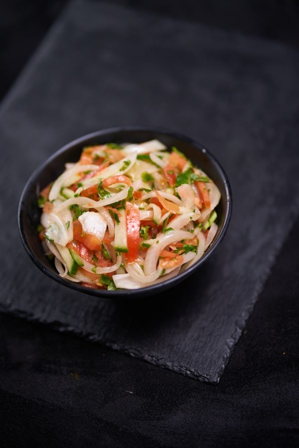 cucumber tomato onion salad